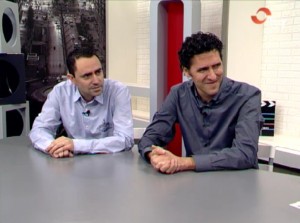 Pedro Segarra y Jorge Bravo en TVR - sebra.es